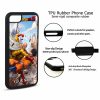 Fight - TPU Skin Goku and Tien Shinhan Fight - Dragon Ball Z Phone Case